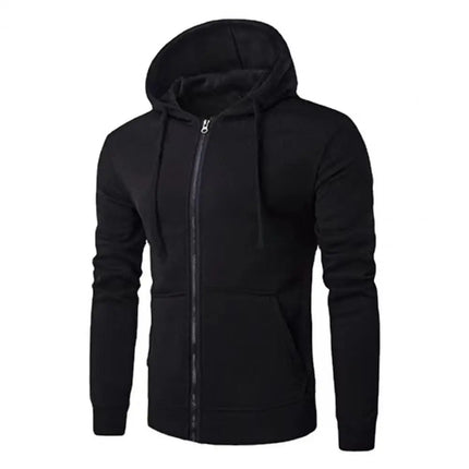 Men's Zip Hoodie Sweatshirt Slim Fit Fujian CN Autumn