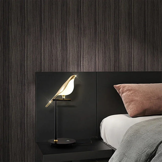 Jiankexing Bird Illumination LED Floor Lamp for Bedroom