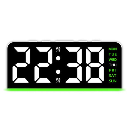 Choice Digital LED Alarm Clock With Time Display Desk Clock by zapcart