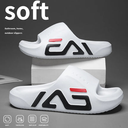 Zapcart Men Air Cushion Slippers With Extra Thick Sole