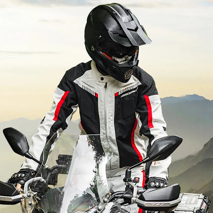 Herobiker Waterproof Motorcycle Jacket For Men EVA Armor by zapcart