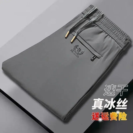 Lce Silk Pants Men Guangdong CN Summer Quick Dry Casual by zapcart