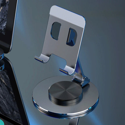 Metal 360 Rotating Desk Phone Holder For iPhone iPad by zapcart