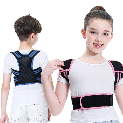 SIKOZNS Kids Posture Corrector Adjustable Back Belt by zapcart