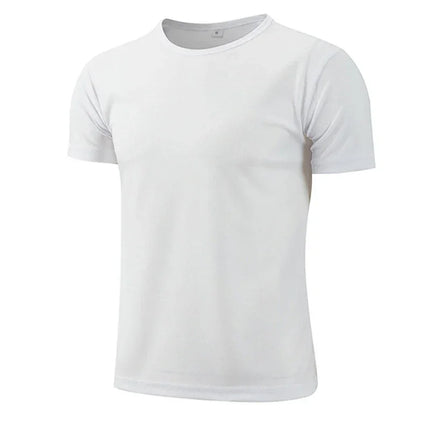 CN Guangdong Mens Summer T Shirt Breathable Quick Dry Tee by zapcart