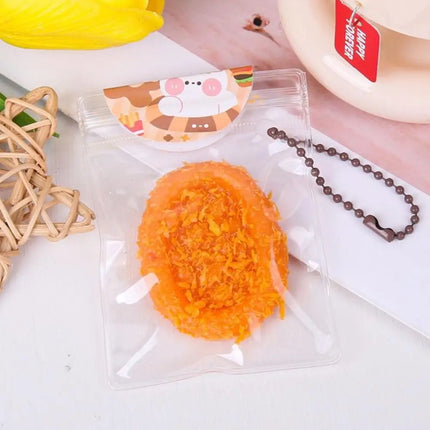 Kids Sensory Bread Crumbs Pinch Toy Slow Rebound Squeeze by zapcart