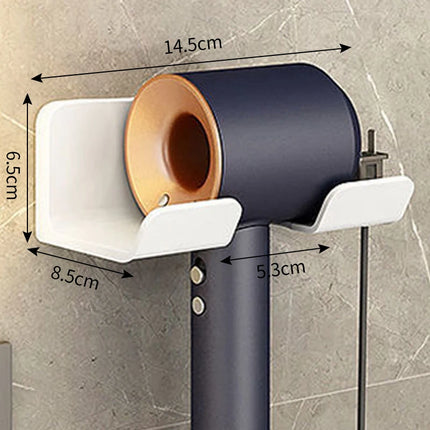 Choice Hair Dryer Holder Wall Mounted Bathroom Organizer