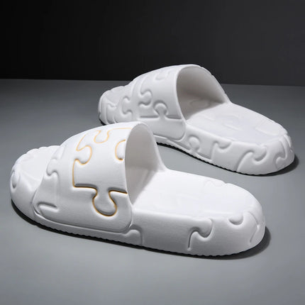Men's Platform Slippers EVA Soft Cushioned Outdoor Summer