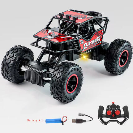 Kids RC Car 1 16 2WD Off Road LED Light 2 4G High Speed by zapcart