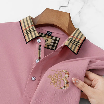 CN Jiangxi Mens Polo Shirt Luxury Embroidered Anti Wrinkle by zapcart
