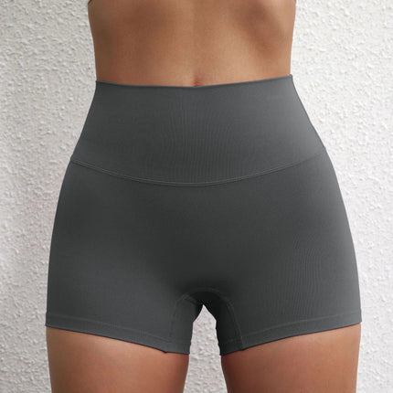 GymHUB Hip Lifting High Waisted Yoga Shorts For Women by zapcart