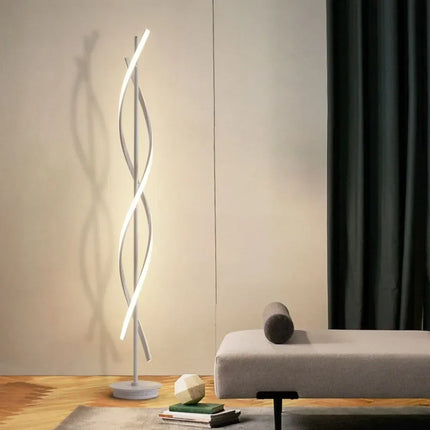 ZIMULONG Minimalist LED Floor Lamp Geometric Line Living