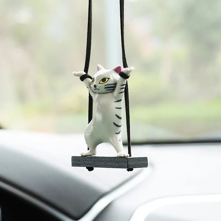 ShengmeiYu Car Pendant Car Lovers Mirror Decor Cute by zapcart