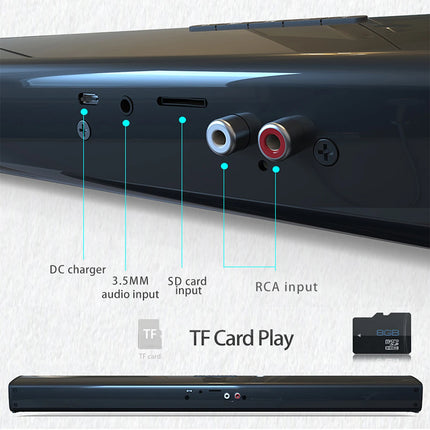 ZYMYC Bluetooth Home Theater Sound System For TV Soundbar by zapcart