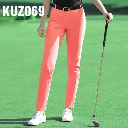 PGM Women Golf Trousers Slim Quick Dry Breathable Pants by zapcart