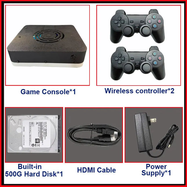 Super Console X3 Plug and Play Gamers TV Console 70k Games by zapcart