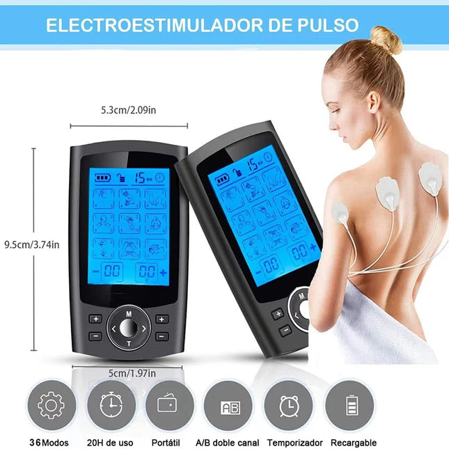 Luccgkkfvv Tens Muscle Stimulator Pain Relief 36 Modes Home by zapcart