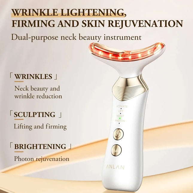 Neck Beauty Device For Women EMS Lifting 5 Color Photon by zapcart