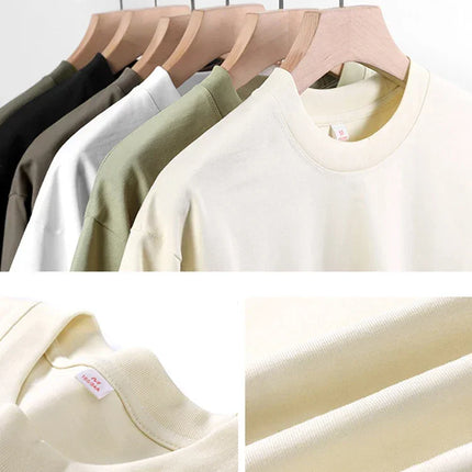 Anbican Men Summer T Shirt Loose Fit Short Sleeve Tee by zapcart