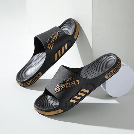 Mens Slippers For Men Non Slip PVC Soft Sole Casual Outdoor Beach by zapcart