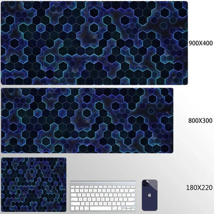 OLNYLO Premium Geometric Gaming Mousepad For Gamers 900x400 by zapcart