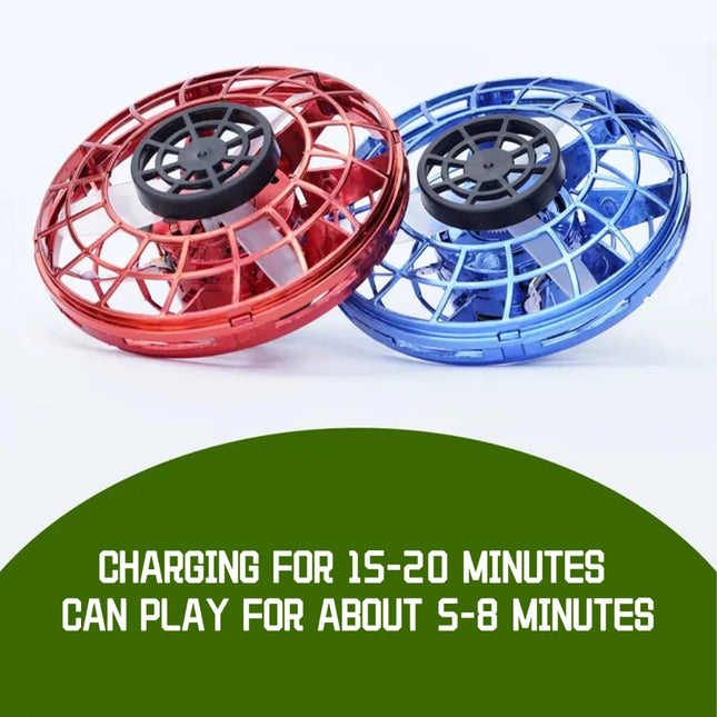 FlyOrb LED Flying UFO Spinner - Gesture Fingertip Drone Kids by zapcart