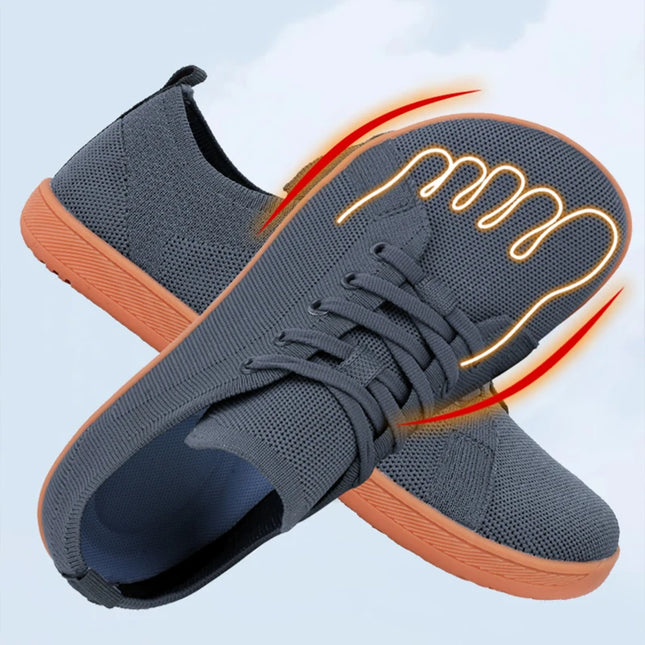 Pscownlg Women Barefoot Shoes Wide Toe Breathable Zero Drop by zapcart
