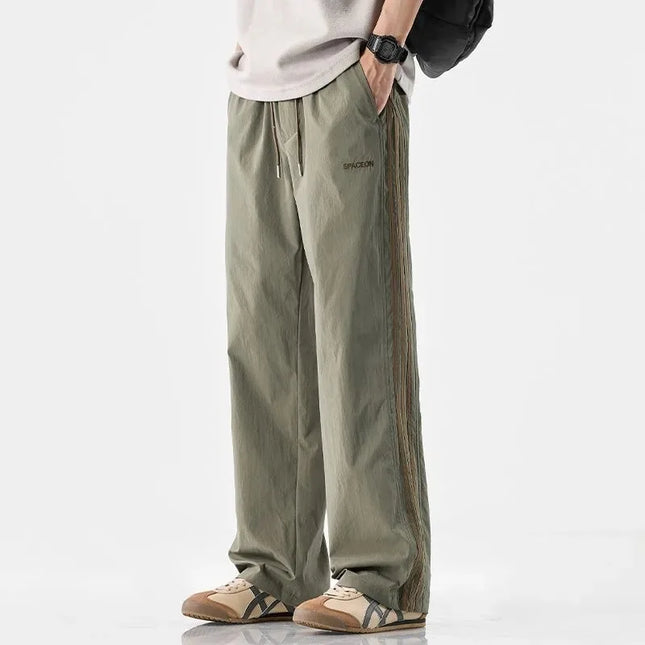 Jiangxi Choice Ice Silk Quick Dry Mens Pants Straight by zapcart