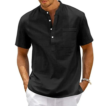 Zhejiang Mens Slim Fit Polo Shirt Solid Color Breathable by zapcart