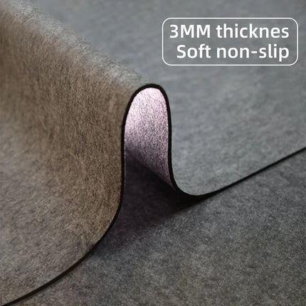 Syndrruce Large Wool Felt Mouse Pad Non Slip for Office Use by zapcart