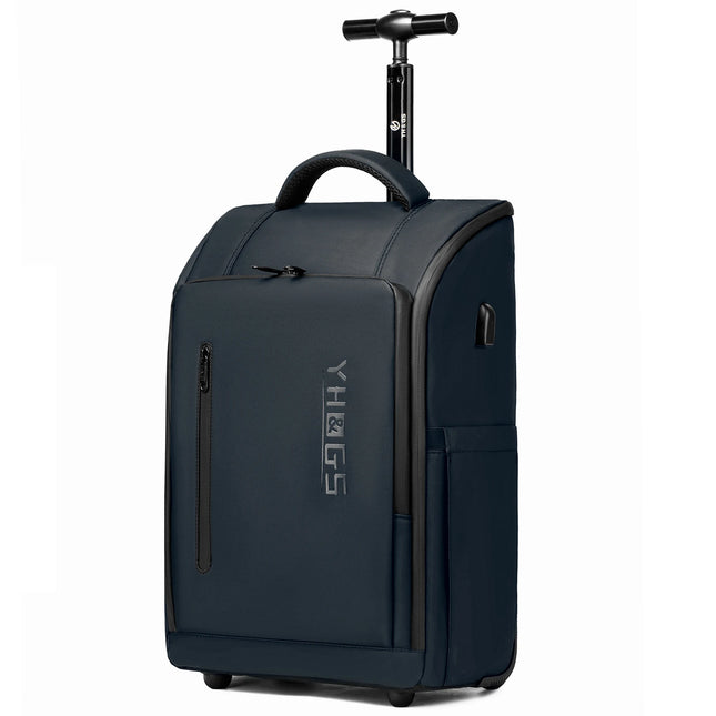 RUCYENCN Waterproof Business Rolling Laptop Backpack by zapcart