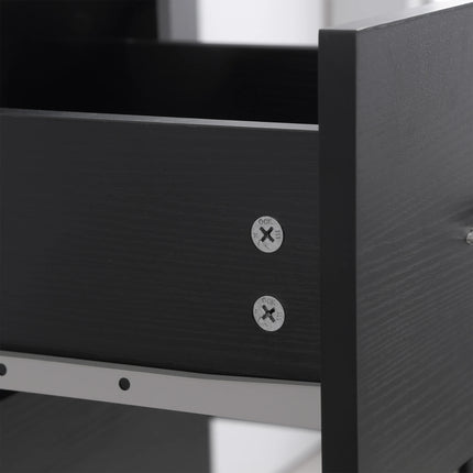 Homcom 120cm Computer Desk 3 Shelves And Drawers Office by zapcart
