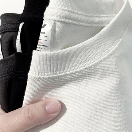 ZHUOFUCN Summer Cotton T Shirt For Men Women O Neck by zapcart