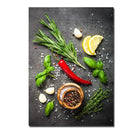 Kitchen Wall Art Herbs Spices Canvas Painting Nordic Decor by zapcart
