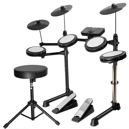 Donner Electronic Drum Set Kids USB MIDI 4 Drums 3 Cymbals by zapcart