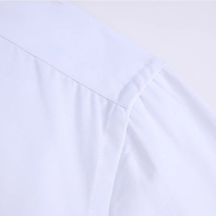 Qj Cinga Men Cotton Dress Shirt Long Sleeve Casual Premium by zapcart