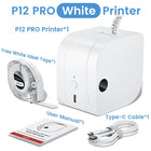 Phomemo P12 Label Printer 12mm Portable Office Bluetooth by zapcart