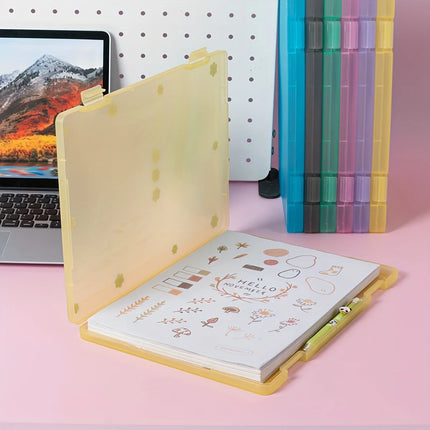 Invoice Storage Box, Office Supplies, Document Folder, Check Receipt, Household Manual, A4 File Organizer. by zapcart