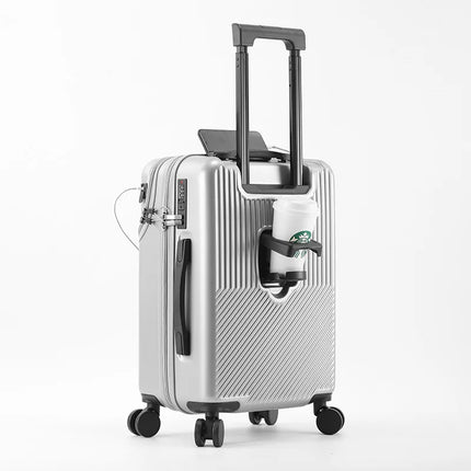 RSRDDYCN Unisex USB Charging Luggage Set TSA Lock by zapcart