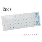 BUBM Keyboard Letter Stickers Waterproof Durable For Laptop by zapcart