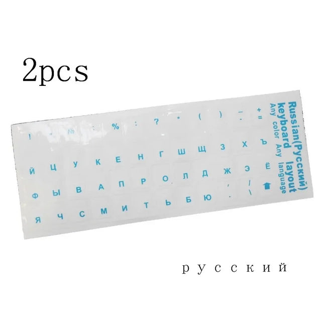 BUBM Keyboard Letter Stickers Waterproof Durable For Laptop by zapcart