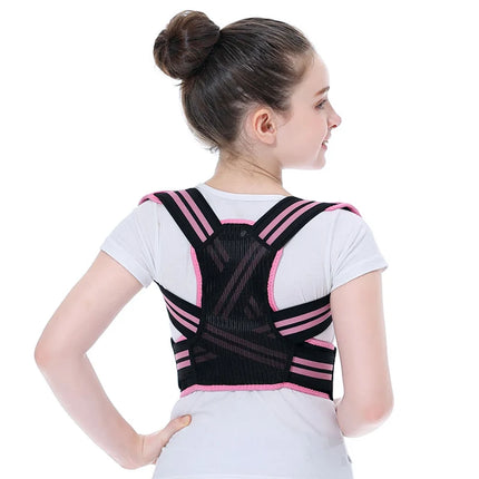 SIKOZNS Kids Posture Corrector Adjustable Back Belt by zapcart