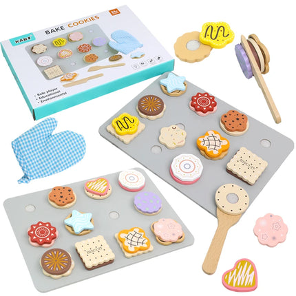 BizyKoady Wooden Kitchen Montessori Pretend Set Toddlers by zapcart