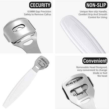 Choice Stainless Steel Foot Callus Remover For Pedicure