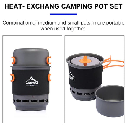 Widesea Camping Cooking System With Heat Exchanger Tourists by zapcart