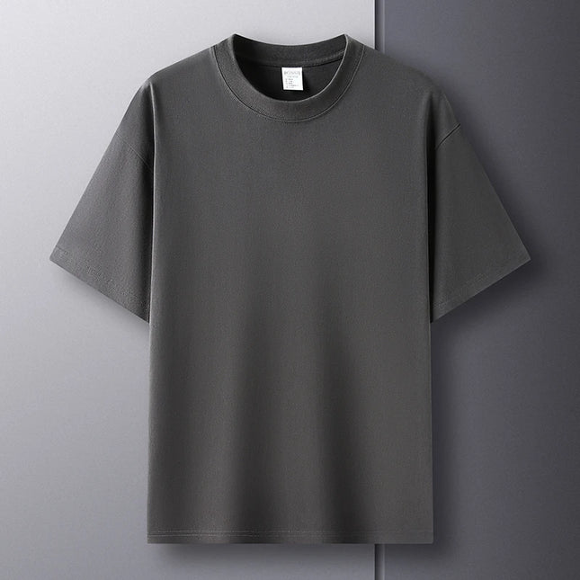 CN Zhejiang Men 100 Cotton T Shirt Breathable High End by zapcart
