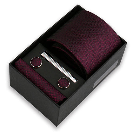 CN Mens Premium Tie Set Gift Box Paisley Handkerchief by zapcart