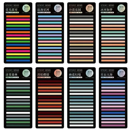 Moonbiffy Waterproof Index Tabs Sticky Notes for Students by zapcart