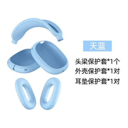 AirPods Max 4 In 1 Case Silicone Ear Cushion Cover For Pros by zapcart