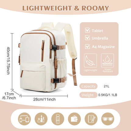 Fewchor Unisex Cabin Travel Backpack 40x30x20 Laptop Bag by zapcart